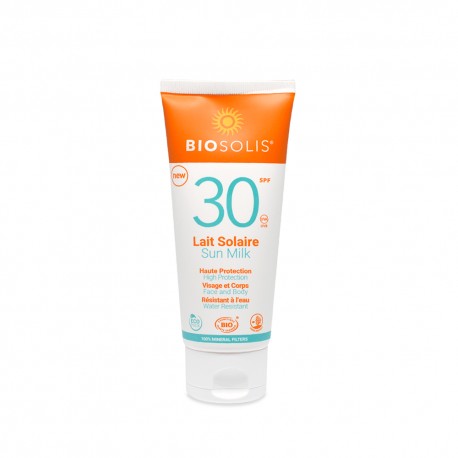 Zonnemelk Gezicht en Lichaam SPF30 Biosolis 