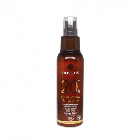 Zonneolie SPF 20 Biosolis 