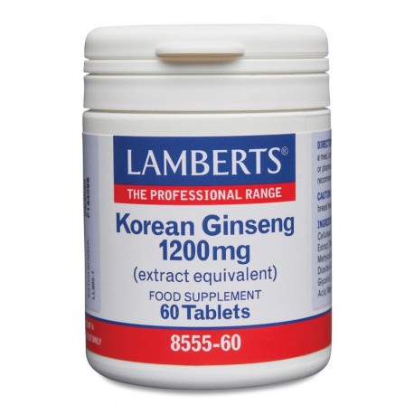 Ginseng Koreaans 1200mg Lamberts