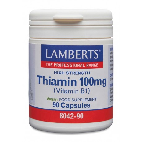 Vitamine B1 100mg (thiamine) Lamberts