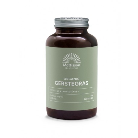 Biologisch Gerstegras 400mg Mattisson