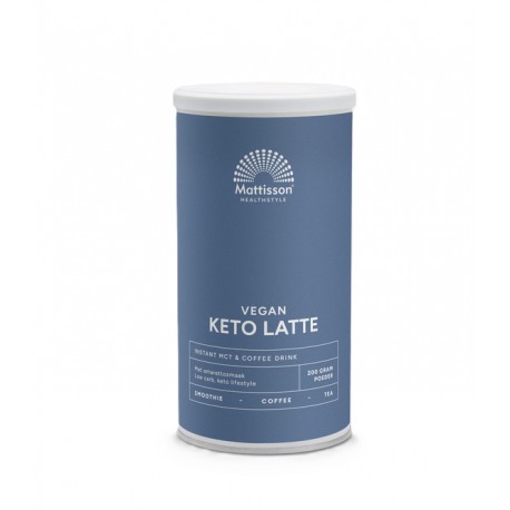 Vegan Keto Latte - Instant MCT & Coffee drink Mattisson
