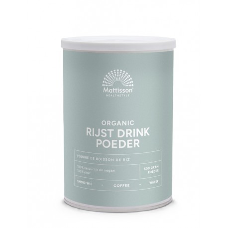 Biologisch Rijst Drink poeder Mattisson