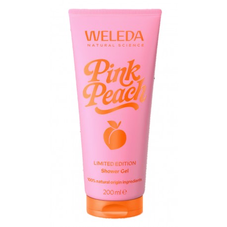Douchegel pink peach limited edition Weleda