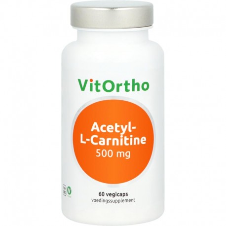Acetyl-L-Carnitine 500mg Vitortho