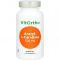 Acetyl-L-Carnitine 500mg Vitortho
