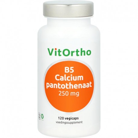 B5 calcium pantothenaat 250mg Vitortho