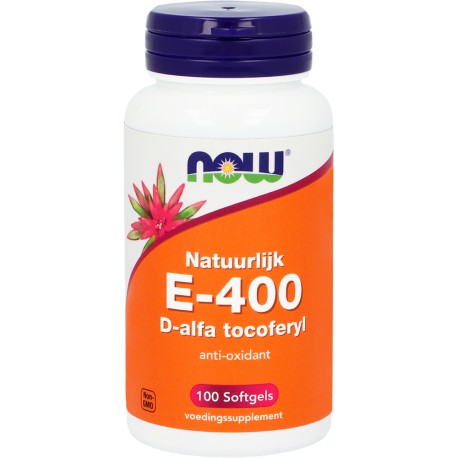E-400 D-alfa tocoferyl NOW