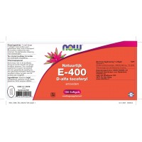 E-400 D-alfa tocoferyl NOW
