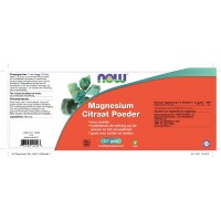 Magnesium Citraat Poeder NOW