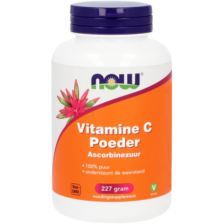 Vitamine C Poeder Ascorbinezuur NOW