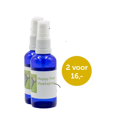 Happy Feet Voetspray Rode Pilaren
