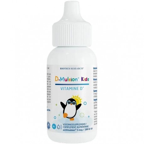 D-Mulsion Kids Vitamine D Druppels Biotics