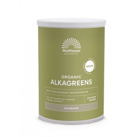 Biologisch AlkaGreens poeder - Mushroom Mattisson