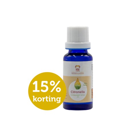 Citronella Etherische Olie De Rode Pilaren