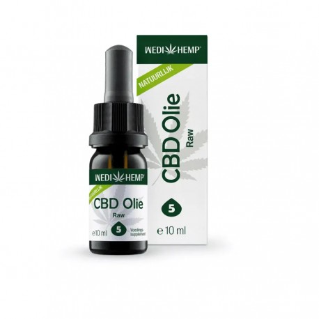 CBD Olie Raw 5% Wedihemp