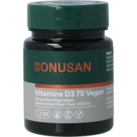 Vitamine D3 75 vegan Bonusan
