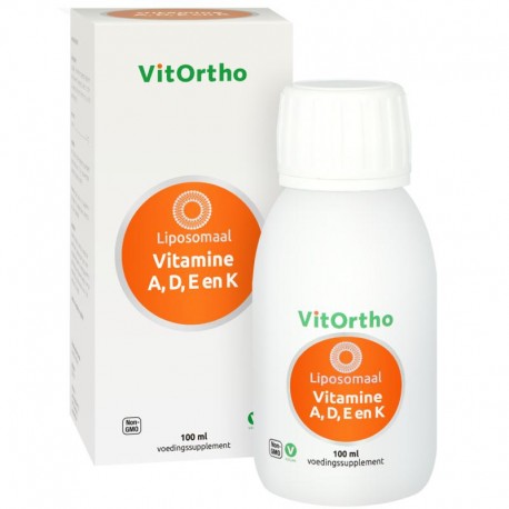 Vitamine A D E en K liposomaal Vitortho