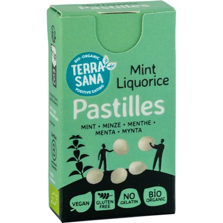 Droppastilles mint bio Terrasana