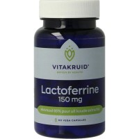 Lactoferrine 150 mg minimaal 95% puur + Vitamine C Vitakruid