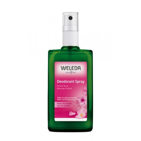 Wilde rozen deodorant Weleda