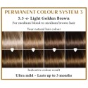 Light golden brown 5.3  Long Lasting Colour Henna Plus