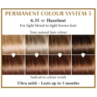 Hazelnut 6.35  Long Lasting Colour Henna Plus