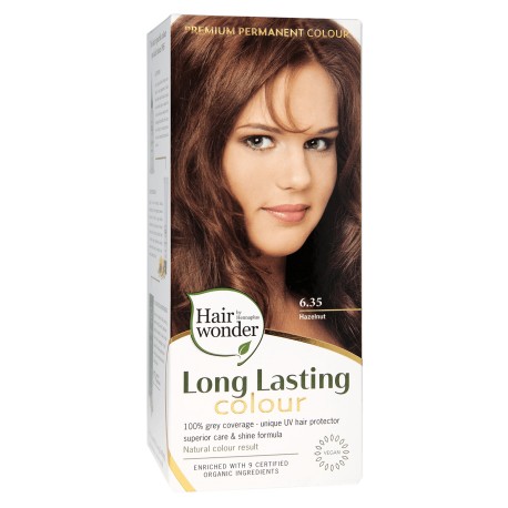 Hazelnut 6.35  Long Lasting Colour Hairwonder