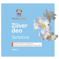 Zilver Deo Sensitive Rode Pilaren 