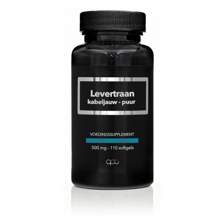 Levertraan kabeljauw puur 500mg APB Holland