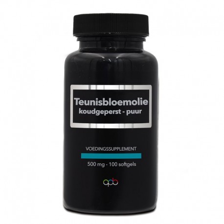 Teunisbloemolie koudgeperst puur 500mg APB Holland