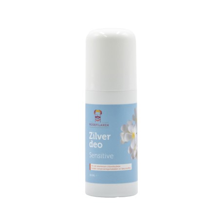 Zilver Deo Sensitive Rode Pilaren 