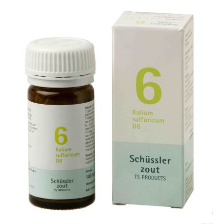 Nr. 6 Kalium sulfuricum D6 Schüsslerzout Pflüger