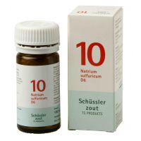 Nr.10 Natrium sulfuricum D6 Schüsslerzout Pflüger