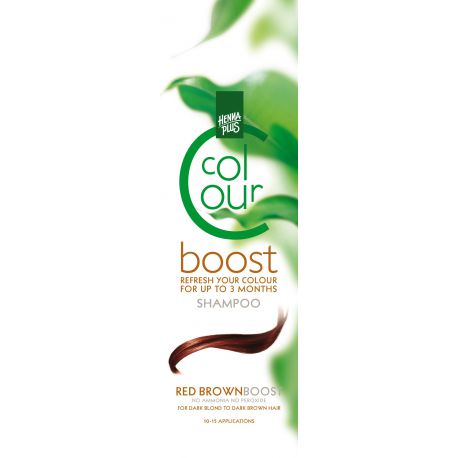 Red brown Colour Boost Henna Plus
