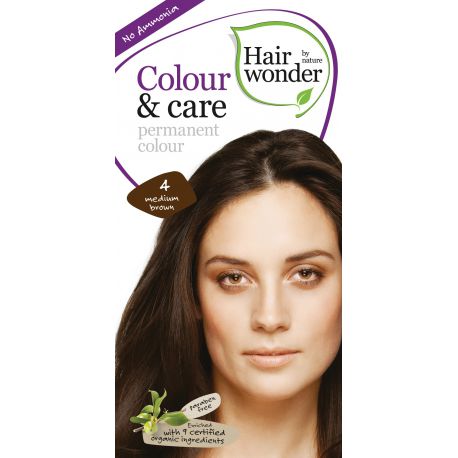 Medium brown 4 Colour & Care Hairwonder