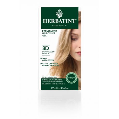 8D Lichtgoud Blond Haarverf Herbatint