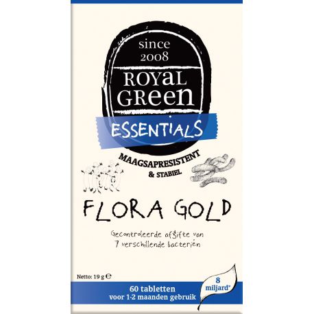 Flora Gold Royal Green 