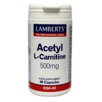 Acetyl L-Carnitine 500mg Lamberts