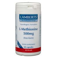 L-Methionine 500mg Lamberts 