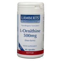 L-Ornithine 500mg Lamberts 